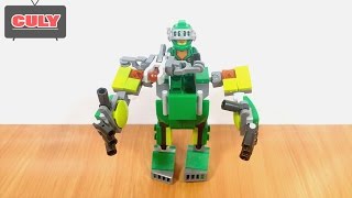 Ráp Lego Nexo Knight hiệp sĩ cưỡi Cỗ máy Robot xanh lá brick toy for kids đồ chơi trẻ em