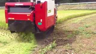 YANMAR AG470.JWU 稲刈り取り作業