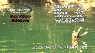 偏光グラスの選び方/サイトマスター『ベーシックレンズカラーローテーション』/Tiemco Bass Fishing JP/ティムコ バスフィッシング
