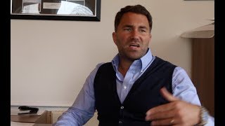 EDDIE HEARN RAW! - GOES IN ON JOSHUA-WILDER, OFFERS/SPLITS/FIGHT WORTH, TYSON FURY, WHYTE, KHAN,