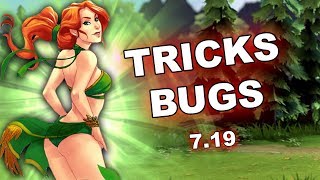 7.19 New Dota 2 Tips, Tricks and Bugs!