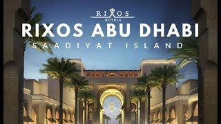 Виктория Ильинская & Саша Калиюга. Отпуск. Rixos Saadiat Island. ОАЭ. Обзор 2019.