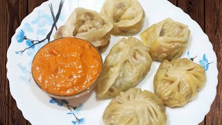 मोमोज़ बनाने की विधि/ Veg Momos  Recipe/ How to Make Momos/ Veg Dim Sum