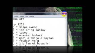 qo'rqitadigan virus yaratish