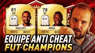 FIFA 17 - EQUIPES ANTI-CHEAT FUT CHAMPIONS POUR 20 000 CREDITS