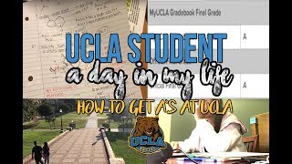 Follow me around: UCLA Student l HOW TO GET AN A AT UCLA