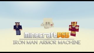 Iron man armor machine - Minecraft