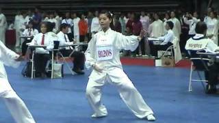 2011第四屆總統盃 24式太極拳女生組第一名 鄭雅馨