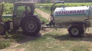 Distribuzione acqua/liquame su filare-vigneto-frutteto