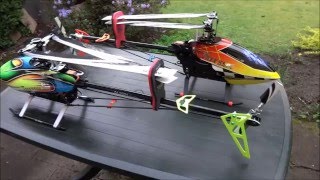 New build, Align T-Rex 550E V2 and Align T-Rex 550E pro DFC !