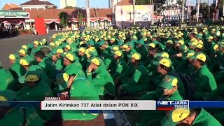 NET. JATIM - PELEPASAN ATLET PON JAWA TIMUR