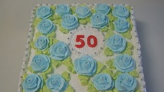 Торт на 50 лет