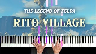 Zelda: Breath of the Wild Rito Village Piano + Sheet Music + Synthesia