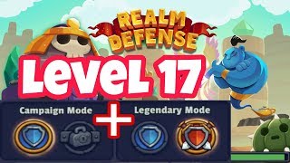 Realm Defense Level 17 Campaign And Legendary With Local Heroes