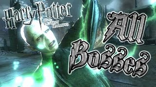 Harry Potter and the Deathly Hallows All Bosses | Boss Fights  (PS3, X360) + Ending