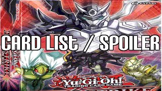 Yugioh Hero's Strike Structure Deck Card List Spoiler Revealed