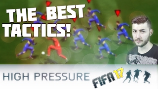 FIFA 17 THE BEST HIGH PRESSURE TACTICS AND INSTRUCTIONS TUTORIAL - GAMEPLAY EXAMPLES