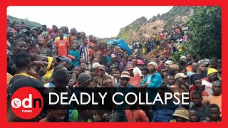 Devastating! Gold Mine Collapses in DR Congo Killing at least 50