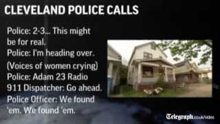 Police audio of the moment Cleveland kidnap victims are found