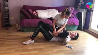 Stomach Sitting Challenge
