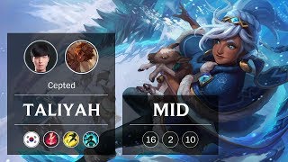 Taliyah Mid vs Zoe - KR Master Patch 9.2