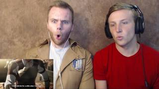 SOS Bros React - Attack on Titan Season 3 Trailer - LEVI HYPE!!