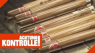 Zigarrenschmuggel im Flughafen-Zoll: Wie hoch ist die Strafe? | Achtung Kontrolle | Kabel Eins