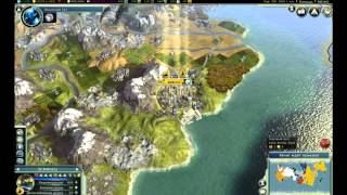 Sid Meier's Civilization V прохождение за Россию уровень сложности князь,мод,карта гигантская , част