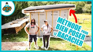 Pose du bacacier sur la cabane - LPMDP #24