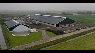 Dairy Farm with 280 cows in Western Netherlands  with Mavasol - Bedding Master