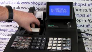 RECEIPT NOT WORKING SAM4S NR-520R TROUBLE SHOOTING