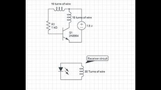 Wireless power transfer circuit School project