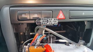 Инсталляция адаптера AUX, MP3 в штатную магнитолу AUDI [ AUX Adapter Installation ]