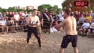 ЖЕСТКИЙ БОЙ двух Профиков ММА !!!