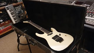 ESP M-II Custom 1990 Queensryche Chris DeGarmo Catalog MII Guitar Up Close Video Review