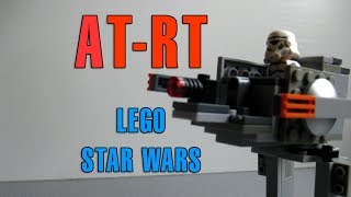 AT RT Шагоход Клонов Звездные Войны из Лего Обзор Самоделки AT-RT Review STAR WARS LEGO How to make