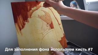 Уроки живописи маслом. Девушка с жемчужной серёжкой.Часть 1.Техника старых мастеров