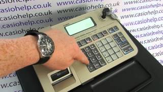 How To Set Till Printer To Print Journal Audit Roll On Casio SE-S100 PCR-T285 PCR-T295