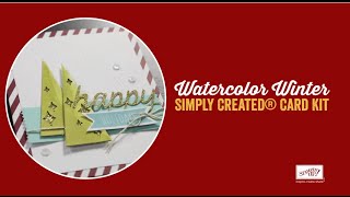 Watercolor Winter Simply Created Card Kit by Stampin’ Up!