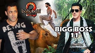 Salman Khan WORRIED About Prabhas' Baahubali 2, Salman's Bigg Boss 11 Theme Revealed