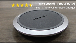 BlitzWolf BW-FWC1 Fast Charge Qi Wireless Charger review