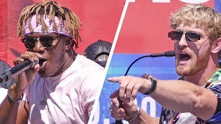 Chaos!  KSI vs. LOGAN PAUL 2 - Full Press Conference | Los Angeles