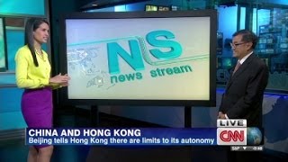 China's warning to Hong Kong