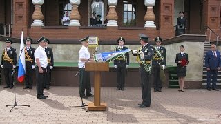 Церемония вручения знамени Управлению ФССП России по Удмуртской Республике