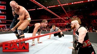 Dean Ambrose vs. Cesaro: Raw, Aug. 7, 2017