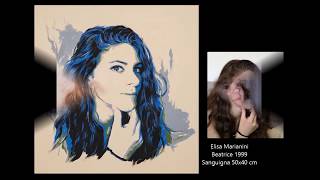 L'altra metà del cielo Mostra d'arte di Elisa Marianini filmato unico
