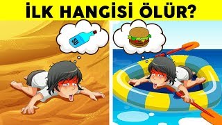 Hayatta Kalmak İçin Çözmeniz Gereken 18 Tehlikeli Bulmaca ve Zeka Sorusu