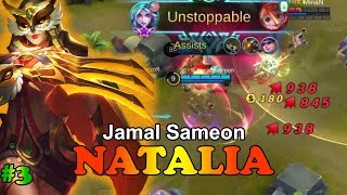 Natalia is Unstoppable [Jamal Sameon] Fredo Week #3 Mobile Legends Natalia Gameplay