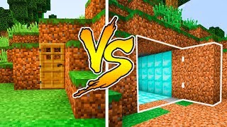 MINECRAFT - NOOB VS PRO: SECRET BASE in Minecraft