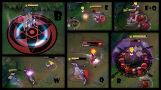 League of Legends Yasuo Sasuke  skin test